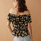Bohera Aveline Flounce Off-Shoulder Top