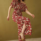 Bohera Masuyo Floral Off-Shoulder Jumpsuit