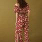 Bohera Masuyo Floral Off-Shoulder Jumpsuit