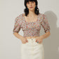 Bohera Juleebee Short Waist Floral Top