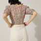 Bohera Juleebee Short Waist Floral Top