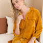 Oakrey Velvet Shirt Dress