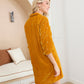 Oakrey Velvet Shirt Dress