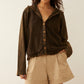 Deena Watson Hooded Patchwork Jacket