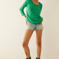 Glorydale Top In Green