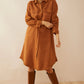 Jaipena Shirt Dress In Golden Sand