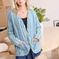 Earlene Striped Button Top