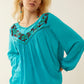 Ella's Dream Embroidered Top