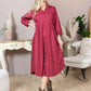 Ninika Drop Waist Dress -(SMALL)