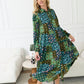 Julianna Colorblock Drop Waist Dress