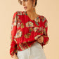 Rylee River Peplum Top