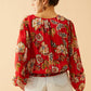 Rylee River Peplum Top