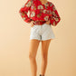 Rylee River Peplum Top