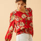 Rylee River Peplum Top
