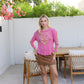 Hadass Floral Embroidered Top