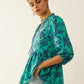 Artemis Floral Peplum Top