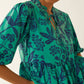 Artemis Floral Peplum Top