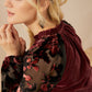 Marthia Velvet V-Neck Top