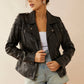 Brittany Shy Leather Jacket
