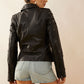 Brittany Shy Leather Jacket