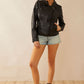 Brittany Shy Leather Jacket