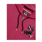 Psycho Bunny Howgate Camo Zip-Up Men Hoodie Cranberry