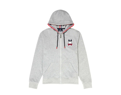 Psycho Bunny Brancote Men Hoodie Heather Grey