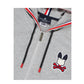 Psycho Bunny Brancote Men Hoodie Heather Grey