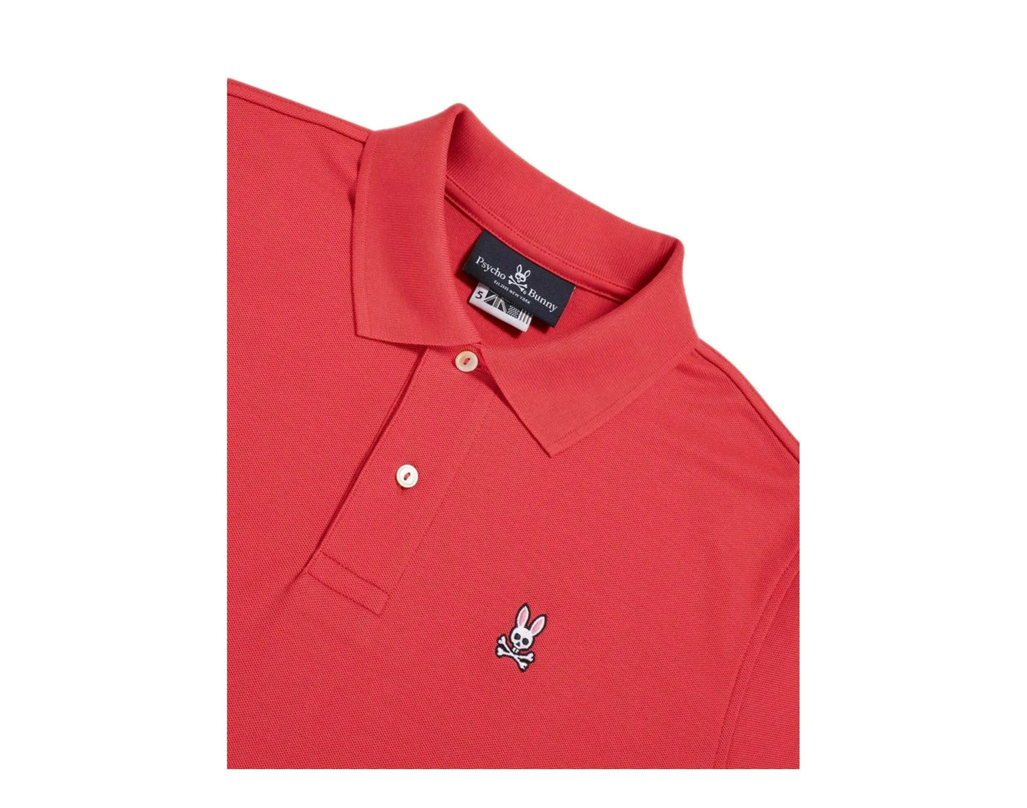 Psycho Bunny Classic Men Polo Shirt Diva Pink