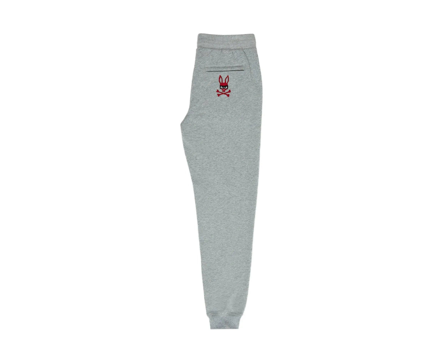 Psycho Bunny Kilburn Mischief Bunny Men Sweatpants Heather Grey