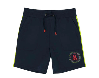 Psycho Bunny Ovington Men Sweat Shorts Navy