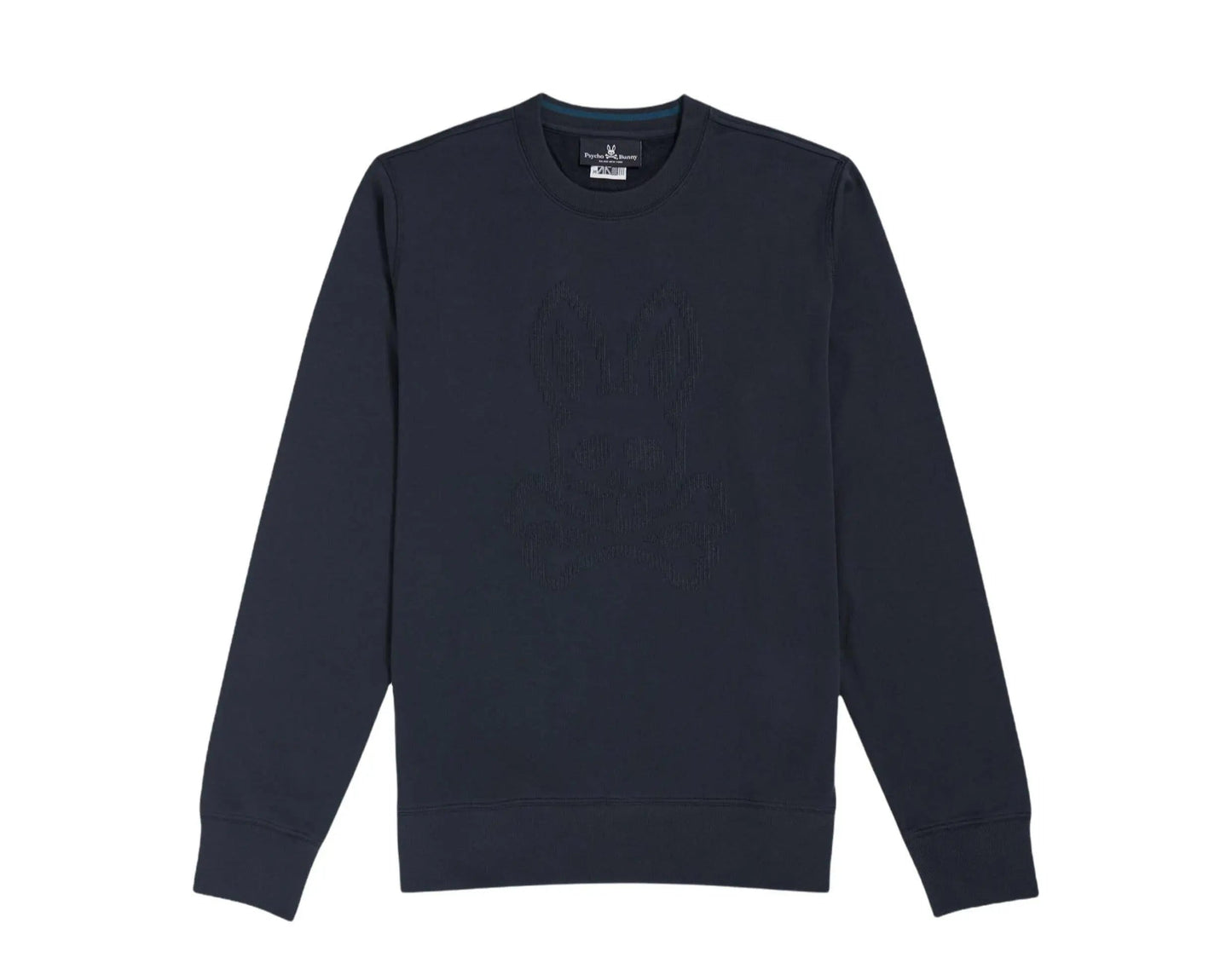 Psycho Bunny Siddick Logo Men Sweatshirt Navy