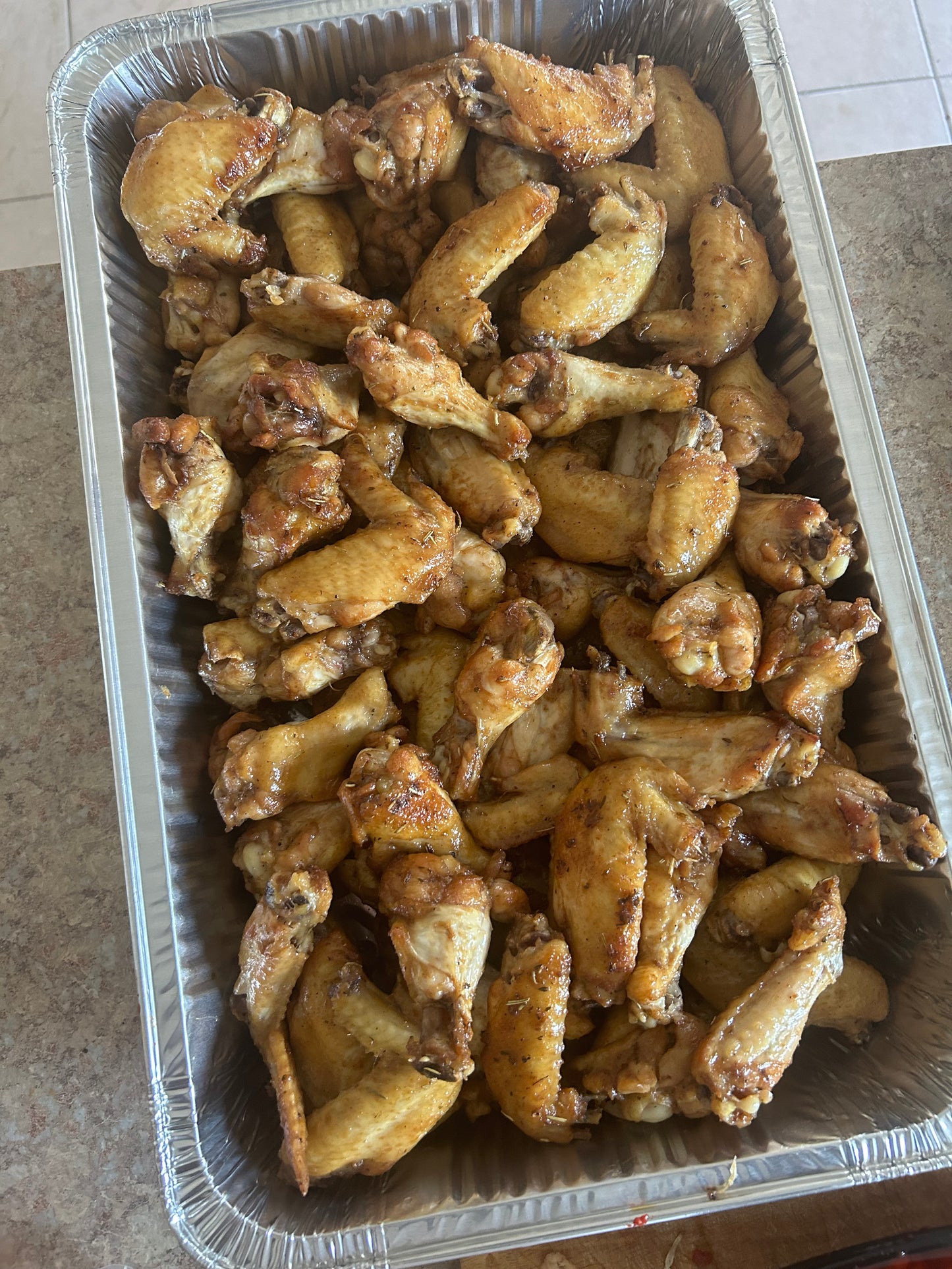 Large Event Tray Of Chicken Wings