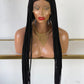 Ready To Ship - Tribal Cornrow Frontal Lace Wig