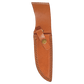 9.5" Fixed Damascus Blade Knife with Leather Sheath
