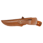 7.75" Fixed Blade Knife with Leather Sheath
