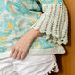 Ashley Flutter Top In Blue