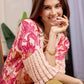 Ashley Flutter Top In Pink