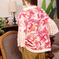 Ashley Flutter Top In Pink