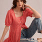 Dorothy's Dream Gingham Dress In Peach
