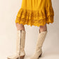 Goldie's Joy Dress In Mustard