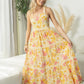 Adelaide Blossom Dress In Yellow