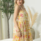 Adelaide Blossom Dress In Yellow