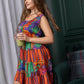 Alicia's Starfire Dress In Orange