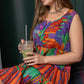 Alicia's Starfire Dress In Orange