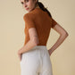 Darilee Mesh Shorts In White