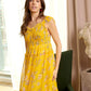 Rosalee's Meadow Dress In Yellow