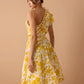 Jasmine Smile Assymetrical Dress In Yellow