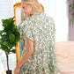 For Sylvia Shirt Dress In Green