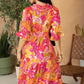 Empress Flourish Dress In Multicolor